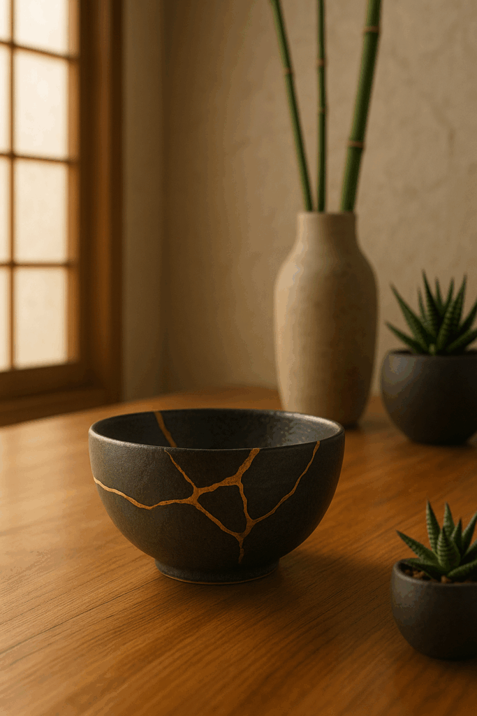 Welcome to Yūgen Takegami Kintsugi, where imperfection is transformed into quiet beauty. Each piece is a meditation on resilience and grace, rooted in the timeless Japanese art of kintsugi.